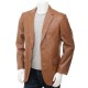 Men’s Ultimate Crossover Real Leather Blazer Jacket