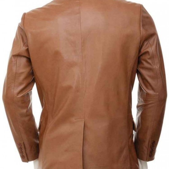 Men’s Ultimate Crossover Real Leather Blazer Jacket