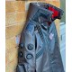 Mens Cyberpunk 2077 Leather Embroidery Costume Jacket