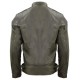 Mens Dirk Gentlys Holistic Detective Agency Samuel Barnett Leather Jacket