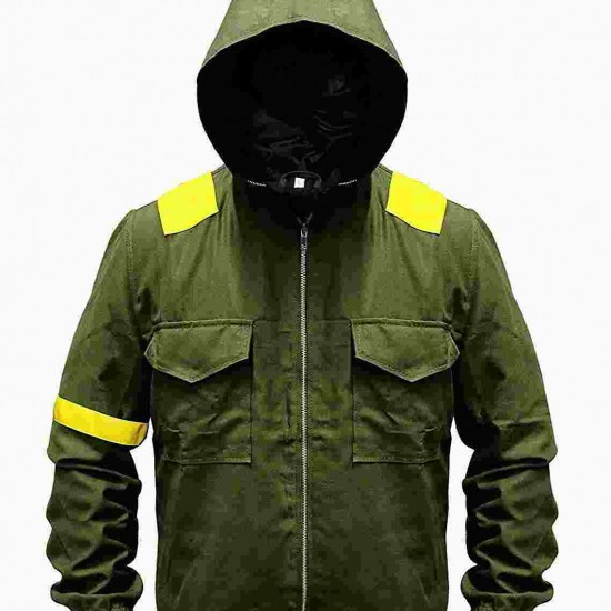 Twenty One Green Pilot Camouflage Jacket