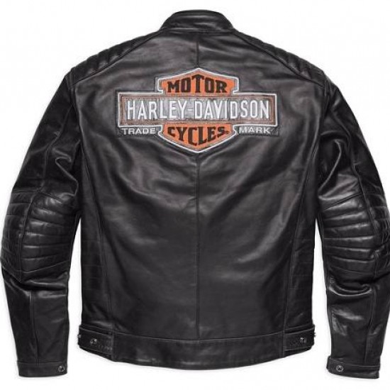 Mens Legend Harley Davidson Black Leather Jacket