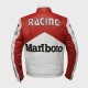 Mens Marlboro Bike Racing Leather Jacket