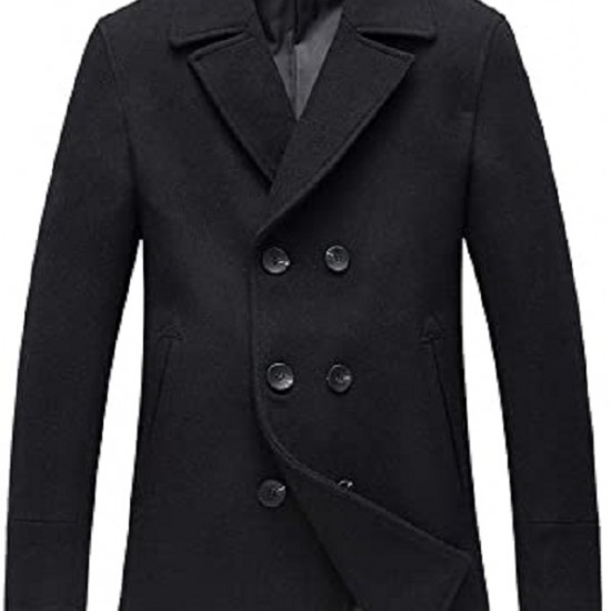 Men’s Mid Length Winter Pea Coat