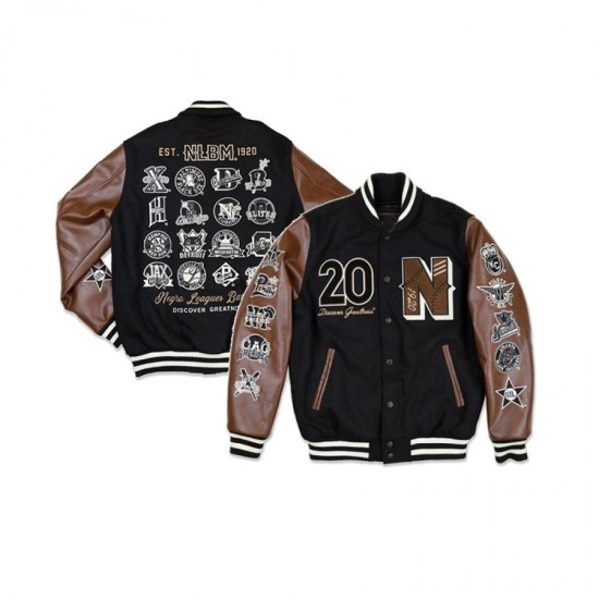 Men’s Negro League Baseball Varsity Jacket