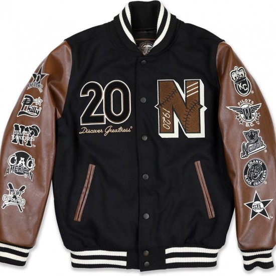 Men’s Negro League Baseball Varsity Jacket