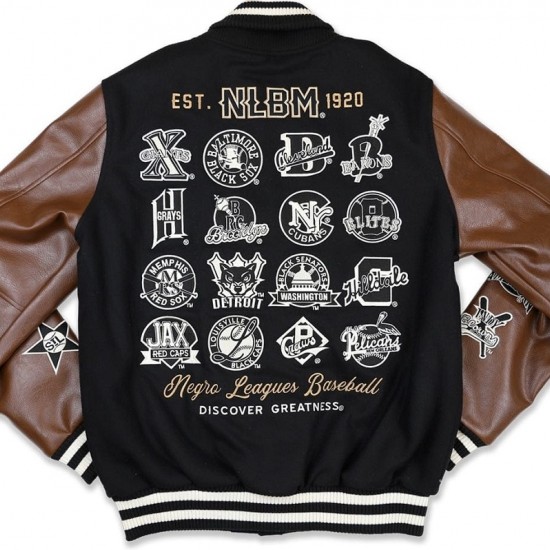 Men’s Negro League Baseball Varsity Jacket