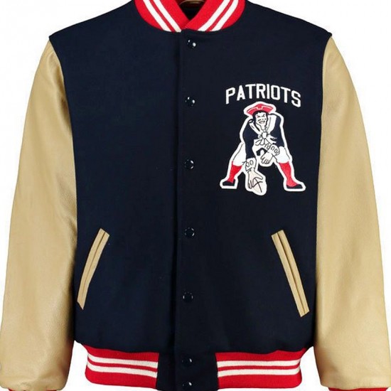 Men’s Patriots Varsity Letterman Jacket