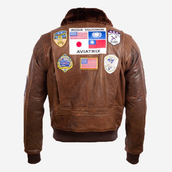 Men’s Vintage Pilot Flight Bomber Jacket