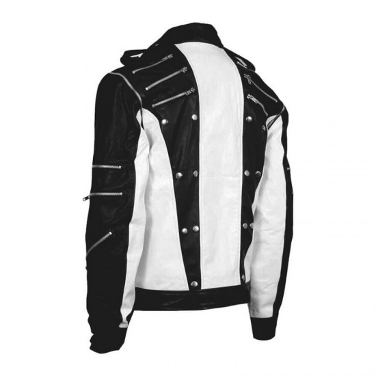 Michael Jackson’s Black And White Leather Jacket