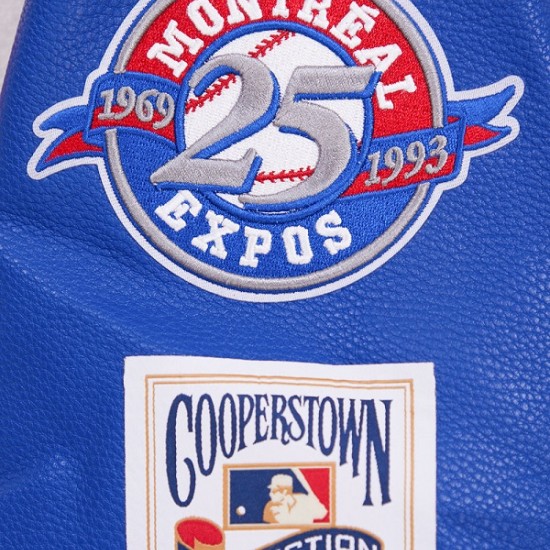 Montreal Expos Retro Classic Wool Varsity Jacket