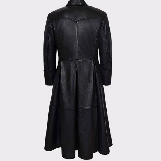 Morpheus The Matrix Laurence Fishburne Alligator Coat