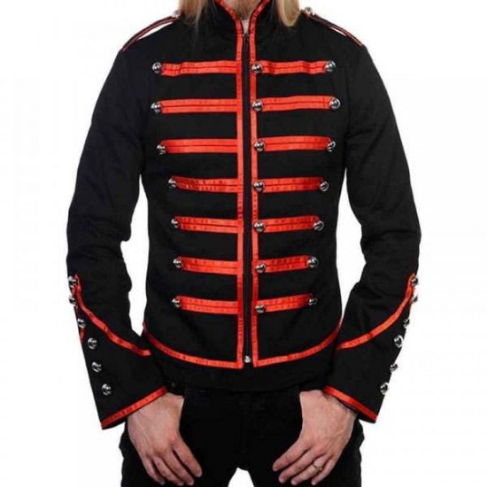 My Chemical Romance Gerard Way MCR Party Poison The Black Parade Military Jacket