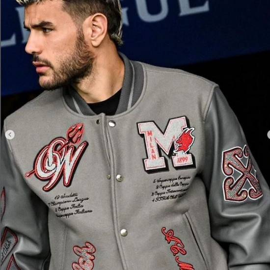 New AC Milan Grey Devil Jacket