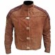 New Men's Battlestar Galactica Colonial Viper Pilot Brown Suede Leather Jacket