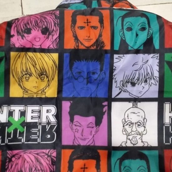 New Mens Hunter X Hunter Character Jacket