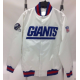 New York Giants White Bomber Jacket