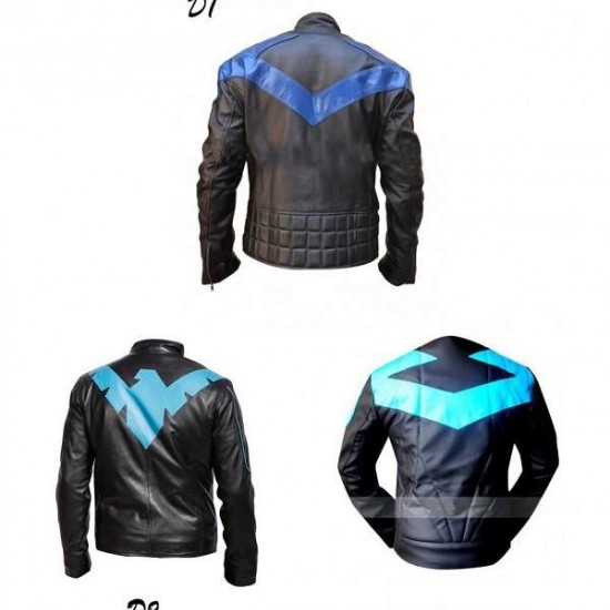 Nightwing Leather Jacket Costume In Different Designs