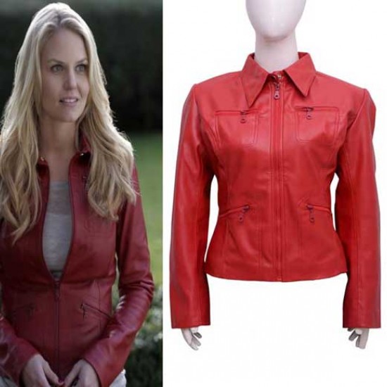 Once Upon A Time Emma Swan Leather Jacket     