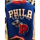 PHILADELPHIA 76 ERS NBA Mash Up Mens Long Sleeve Varsity JACKET