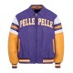 Pelle Pelle Arches Purple and Yellow Leather Jacket