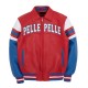 Pelle Pelle Arches Red and Royal Leather Jacket