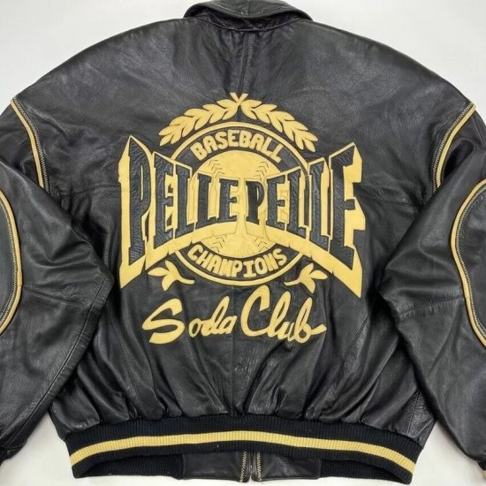 Pelle Pelle Baseball Biker Club Jacket