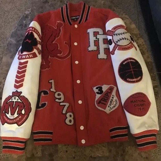 Pelle Pelle Letterman 1972 Varsity Jacket