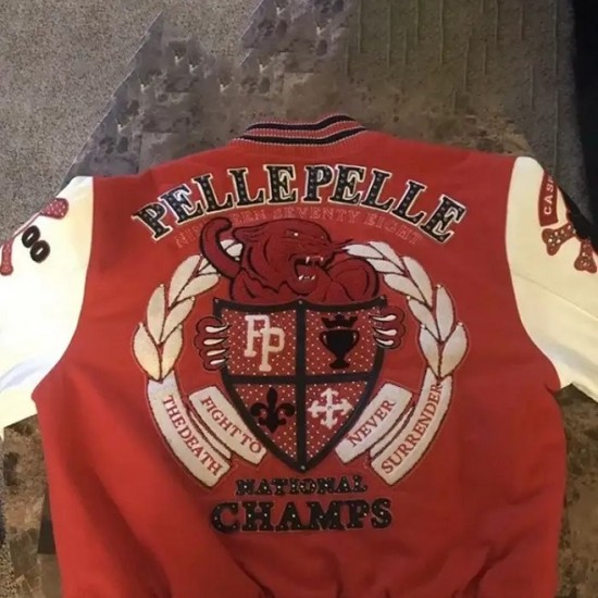 Pelle Pelle Letterman 1972 Varsity Jacket