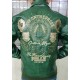 Pelle Pelle Mens Eye On The Prize Green Leather Jacket