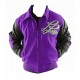 Pelle Pelle Notorious Purple Varsity Jacket