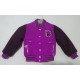 Pelle Pelle Purple Varsity Jacket