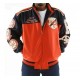 Pelle Pelle Unstoppable Revolution Orange Varsity Jacket