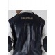 Pelle Pelle White Black Biker Men Jacket