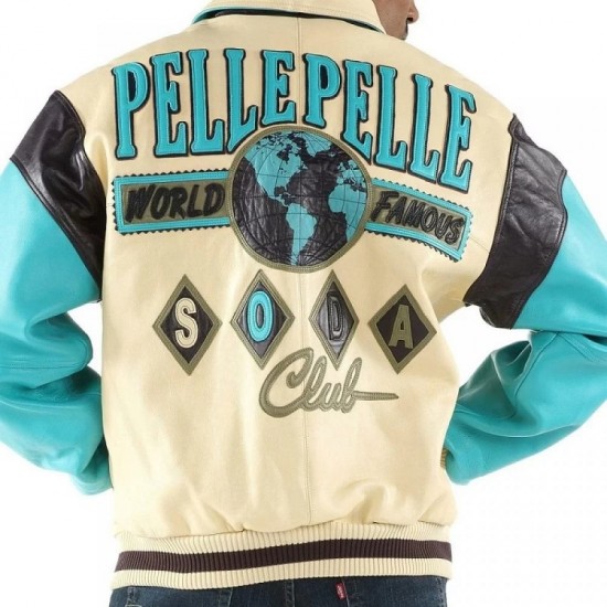 Pelle Pelle World Famous Soda Club Biker Jacket