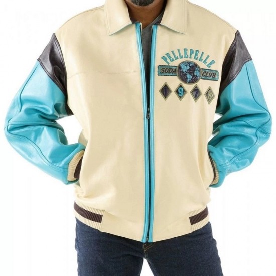 Pelle Pelle World Famous Soda Club Biker Jacket