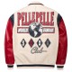 Pelle Pelle World Famous Soda Club Cream Red Leather Jacket