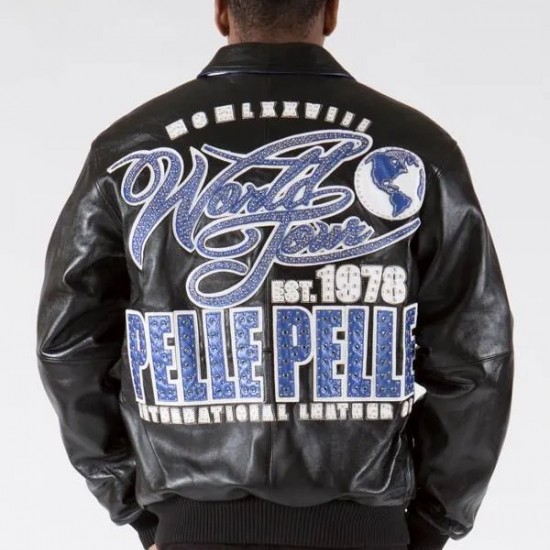 Pelle Pelle World Tour 1978 Black Jacket