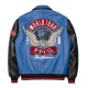 Pelle Pelle World Tour Royal and Black Leather Jacket