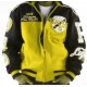 Pelle Pelle World Yellow Biker Varsity Jacket