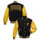 Pittsburgh Pirates Black and Yellow Varsity Jacket