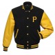 Pittsburgh Pirates Black and Yellow Varsity Jacket