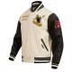 Pittsburgh Steelers Retro Classic Varsity Cream and Black Jacket