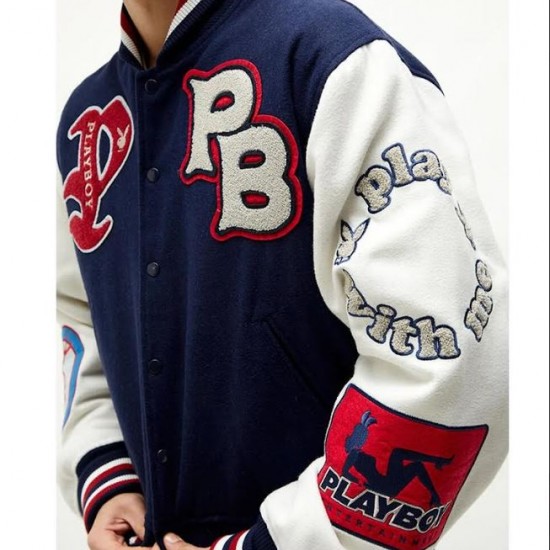 Playboy Men's Varsity Jacket