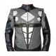 Power Ranger RPM Motorcycle Grey Look Leather Jacket