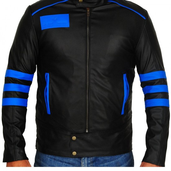 RPM Power Rangers Black Leather Jacket