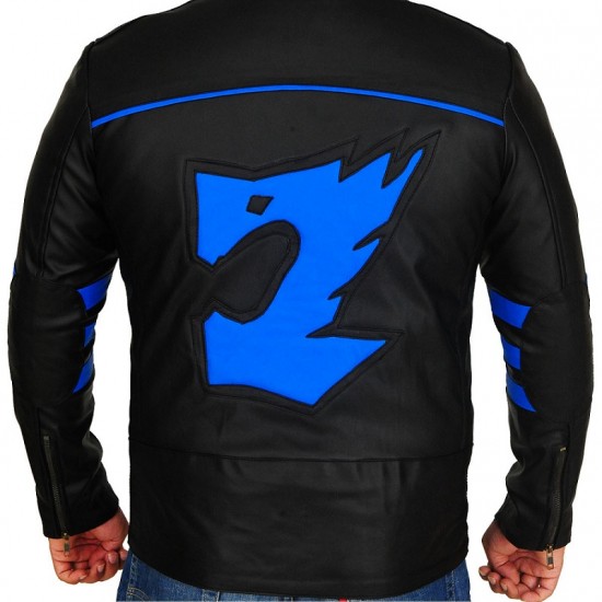 RPM Power Rangers Black Leather Jacket