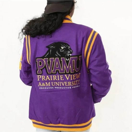 Prairie View A&M University Unisex Varsity Jacket