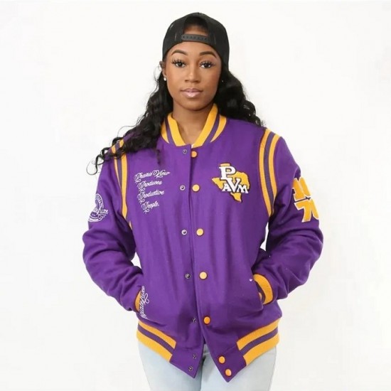 Prairie View A&M University Unisex Varsity Jacket