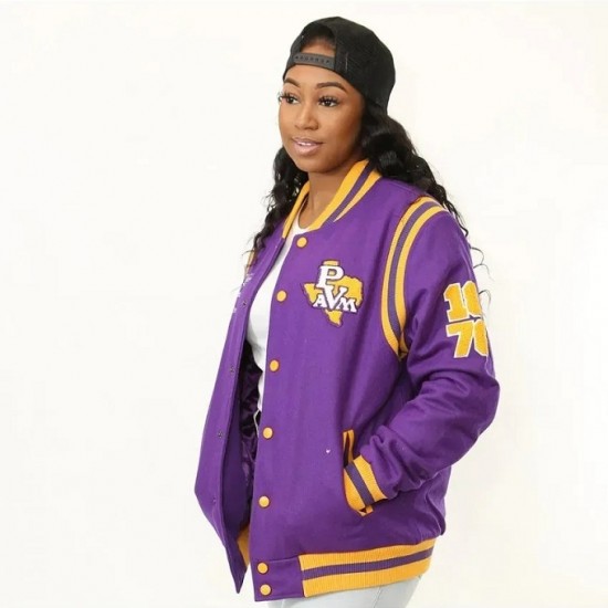 Prairie View A&M University Unisex Varsity Jacket